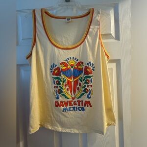 Dave Matthews & Tim Reynolds Mexico 2024 women’s tanks top size XL new!